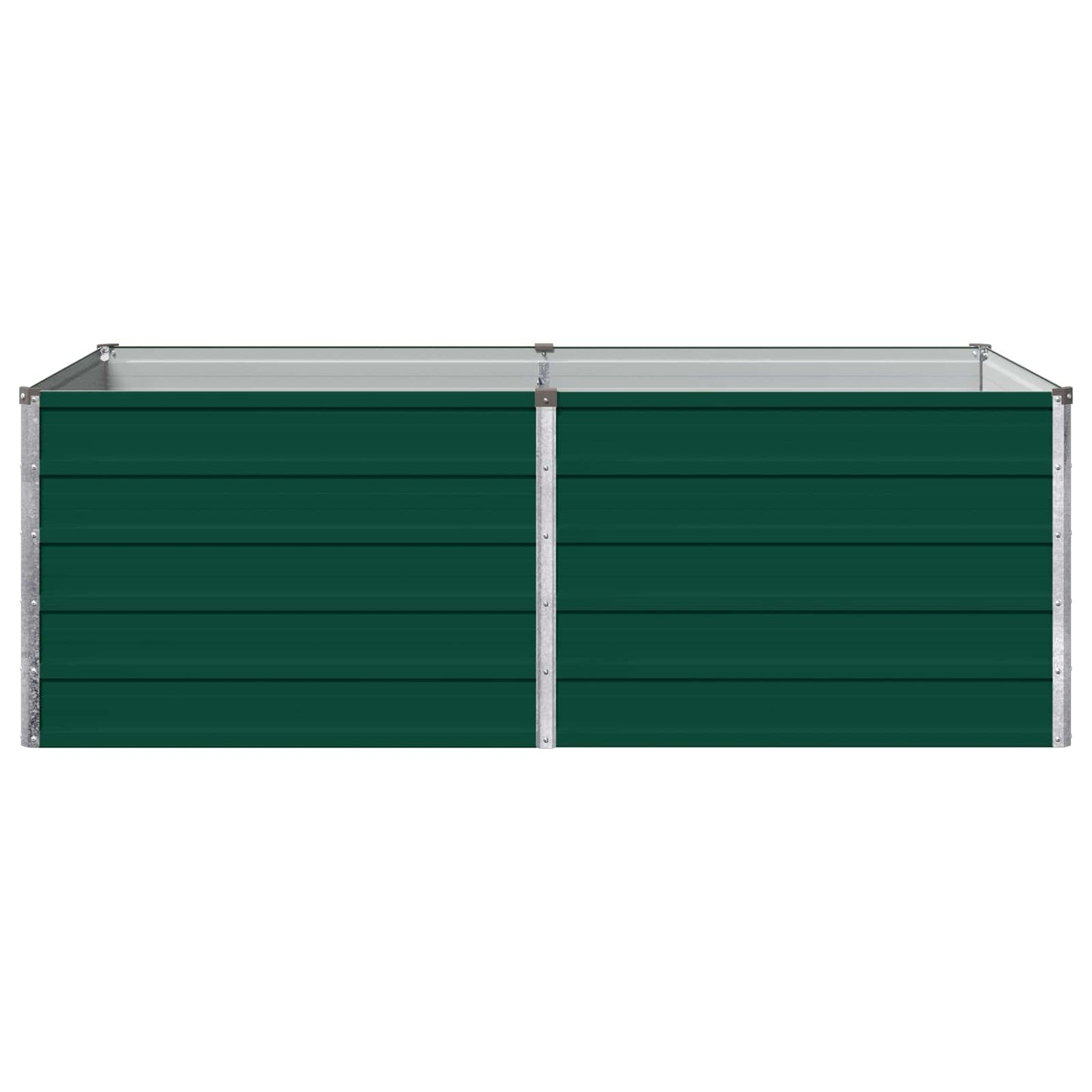 Raised Garden Bed Green 160 x 80 x 55 cm cold-rolled steeel
