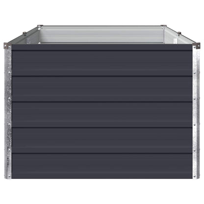 Raised Garden Bed Anthracite 160 x 80 x 55 cm cold-rolled steel