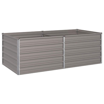 Raised Garden Bed Rusty 160 x 80 x 55 cm corton