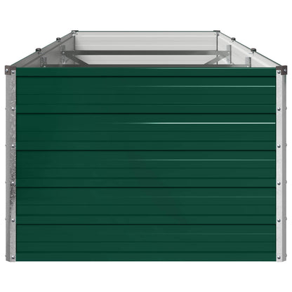 Raised Garden Bed Green 240 x 80 x 55 cm cold-rolled steeel