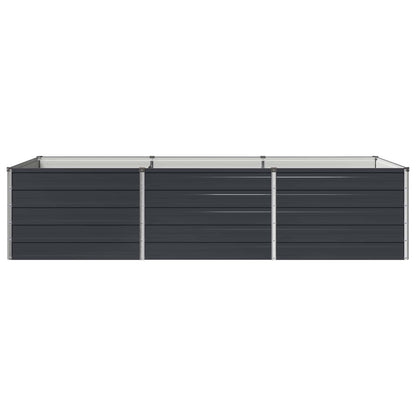 Raised Garden Bed Anthracite 240 x 80 x 55 cm cold-rolled steel