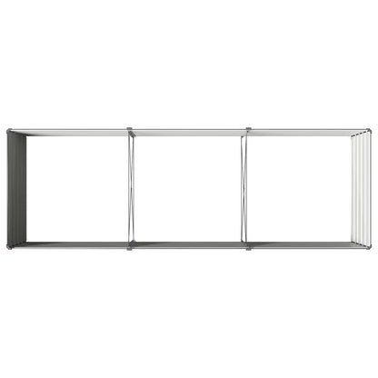 Raised Garden Bed Anthracite 240 x 80 x 55 cm cold-rolled steel
