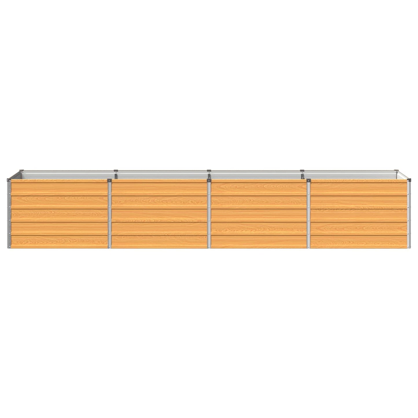 Raised Garden Bed Natural 320 x 80 x 55 cm cold-rolled steel