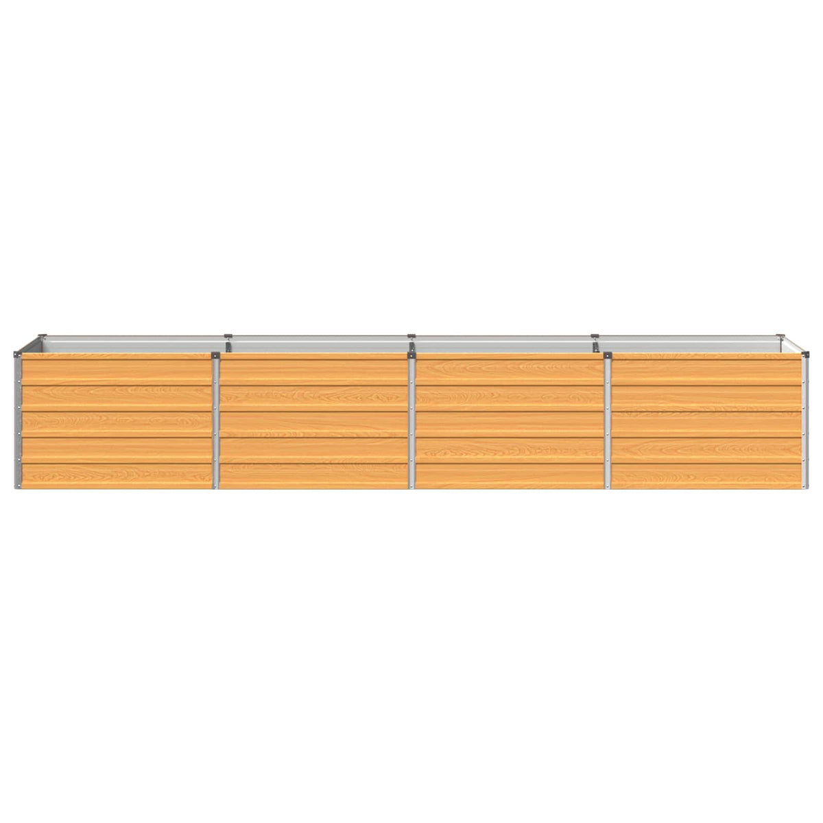 Raised Garden Bed Natural 320 x 80 x 55 cm cold-rolled steel