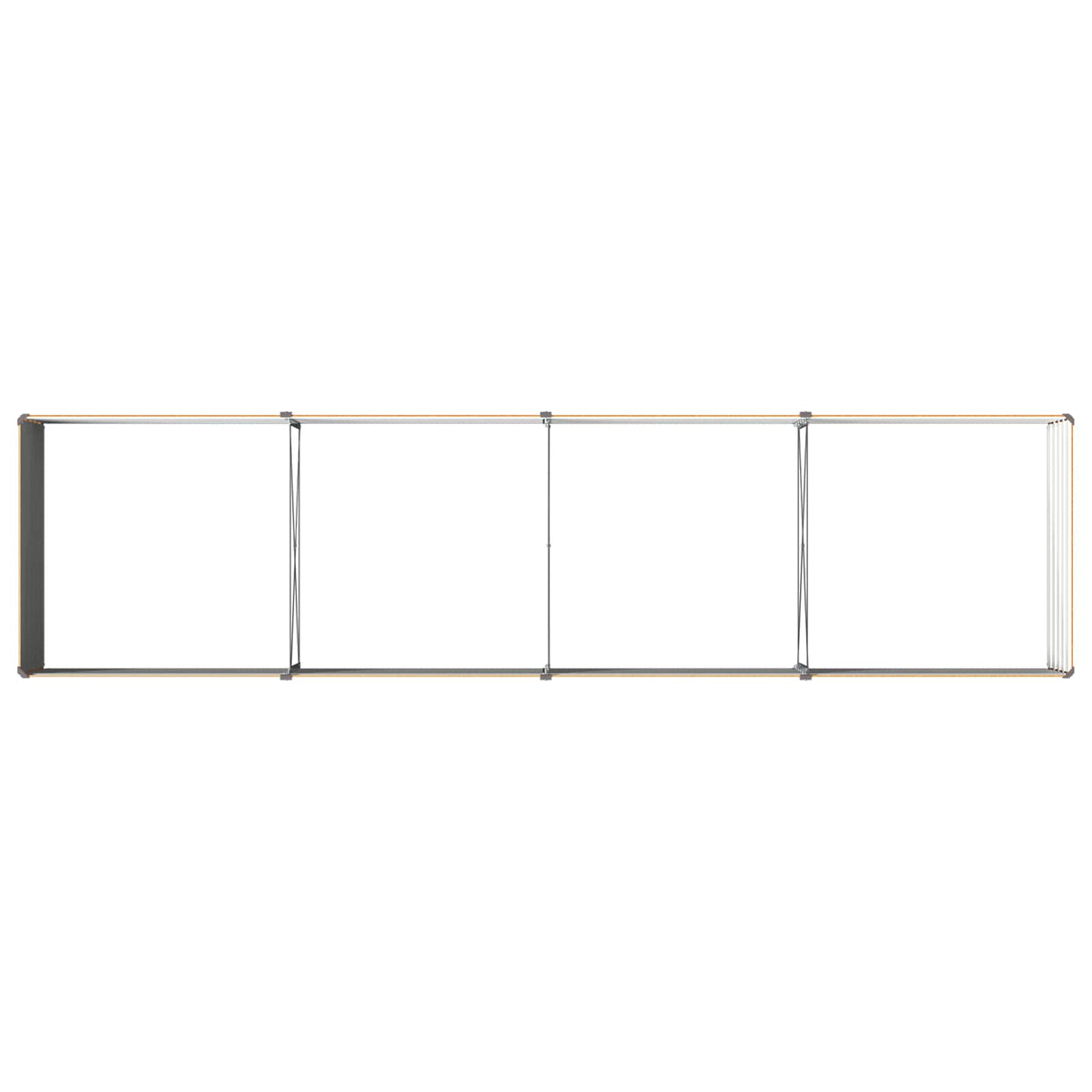 Raised Garden Bed Natural 320 x 80 x 55 cm cold-rolled steel