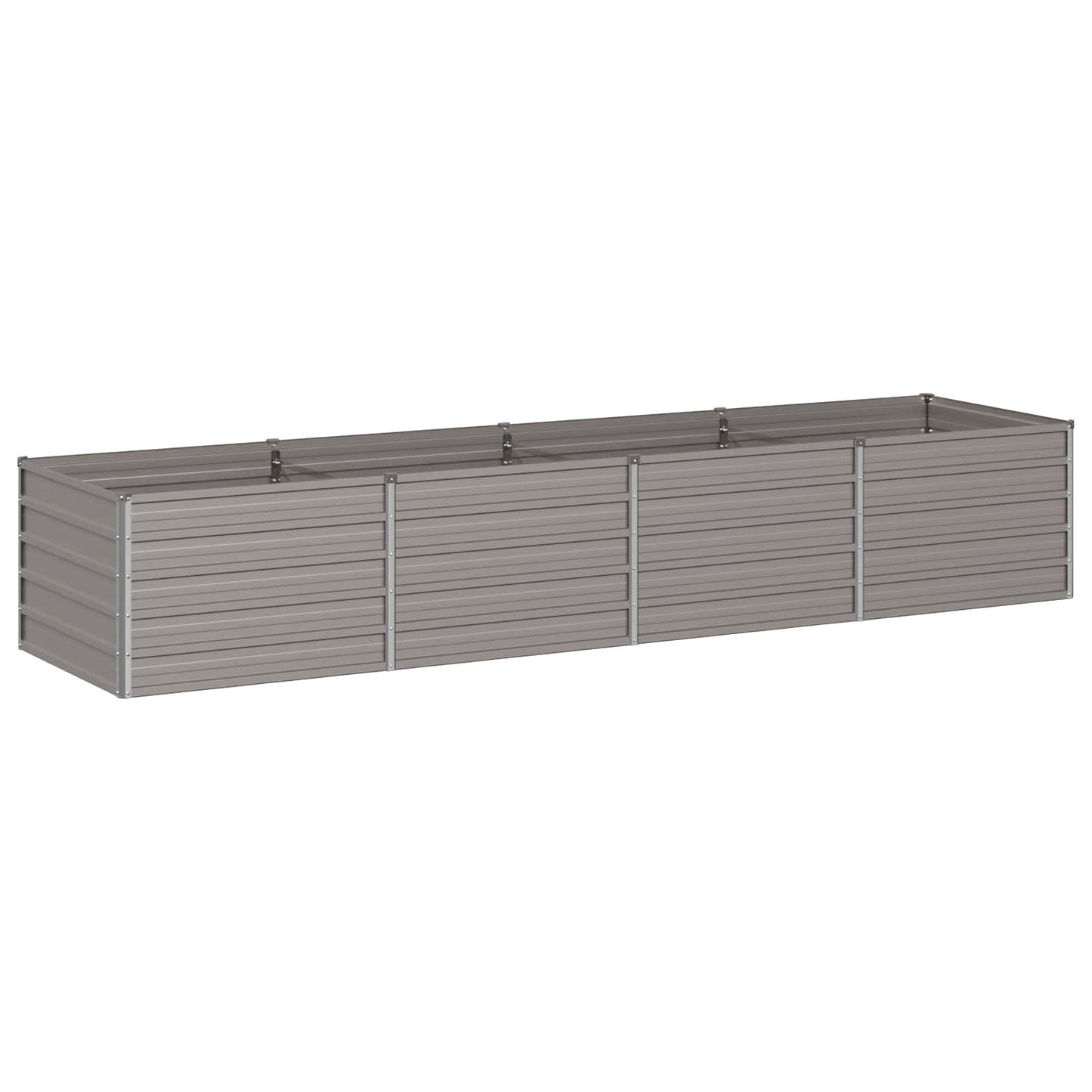 Raised Garden Bed Rusty 320 x 80 x 55 cm corton