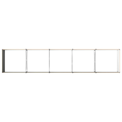 Raised Garden Bed Natural 400 x 80 x 55 cm cold-rolled steel