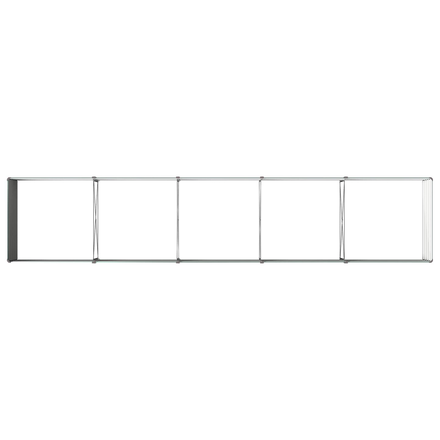 Raised Garden Bed Green 400 x 80 x 55 cm cold-rolled steeel