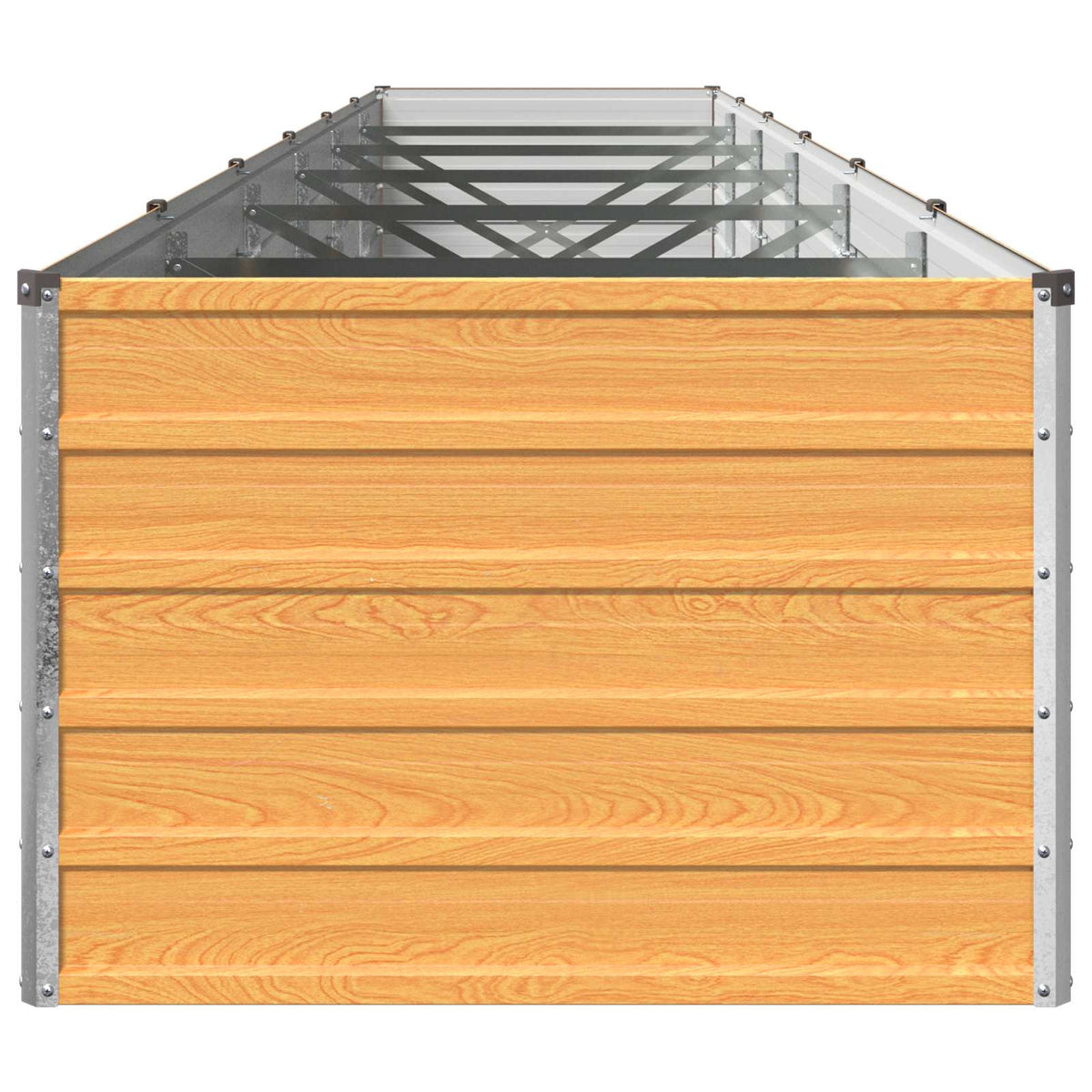 Raised Garden Bed Natural 480 x 80 x 55 cm cold-rolled steel