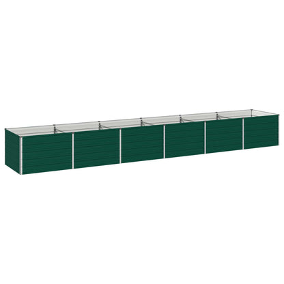 Raised Garden Bed Green 480 x 80 x 55 cm cold-rolled steeel