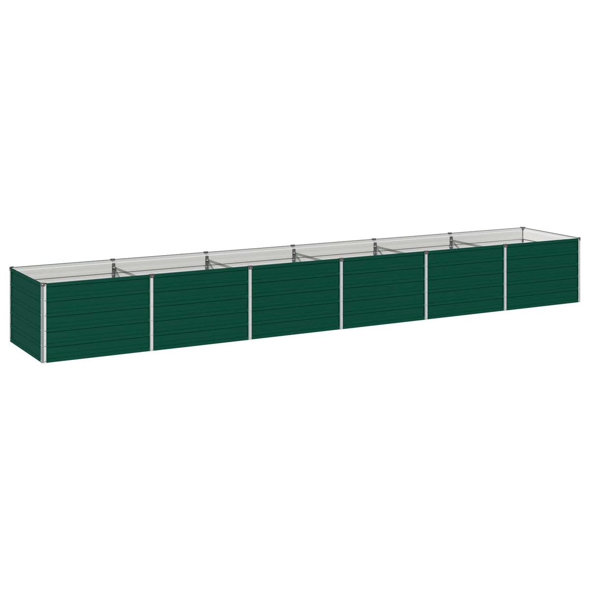 Raised Garden Bed Green 480 x 80 x 55 cm cold-rolled steeel