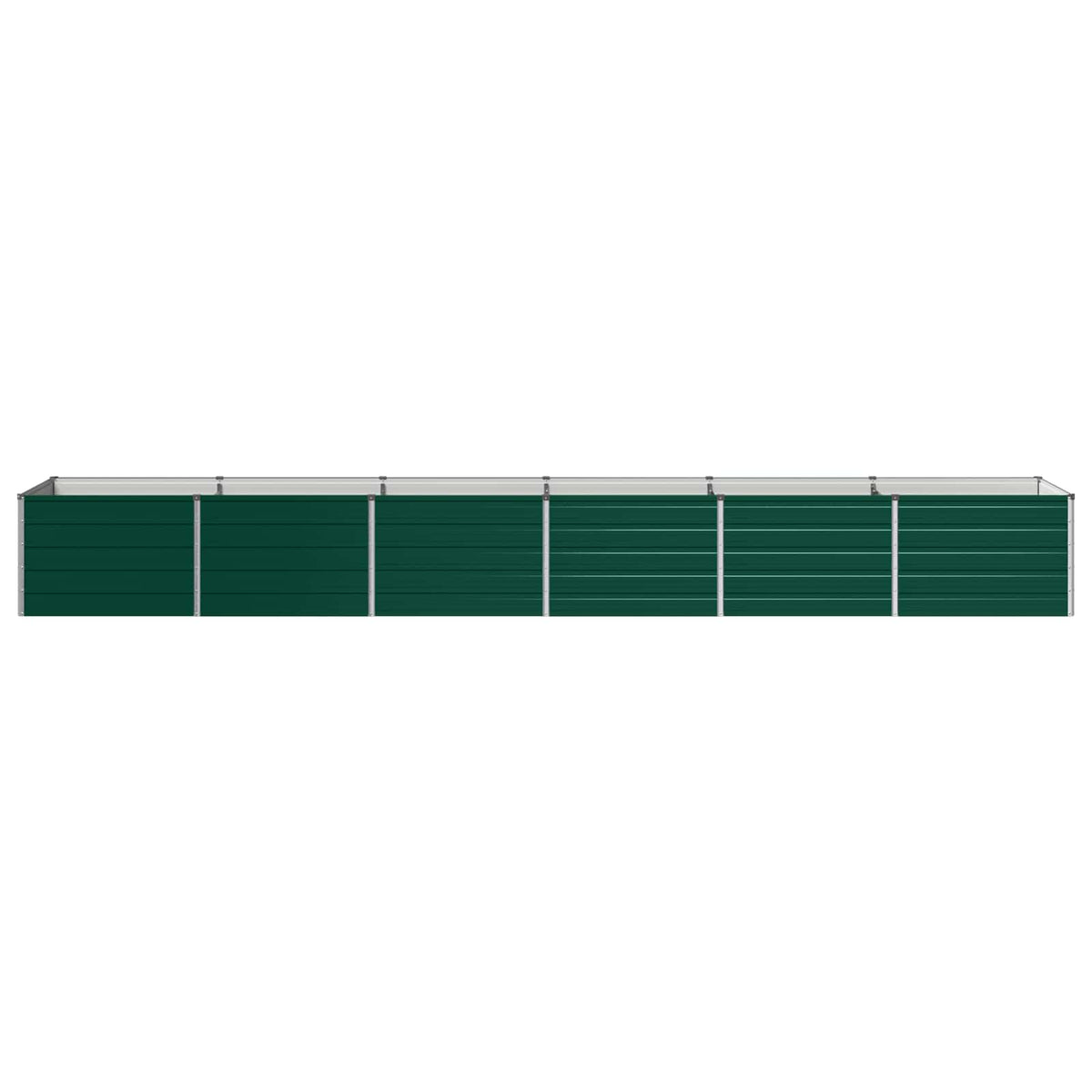 Raised Garden Bed Green 480 x 80 x 55 cm cold-rolled steeel