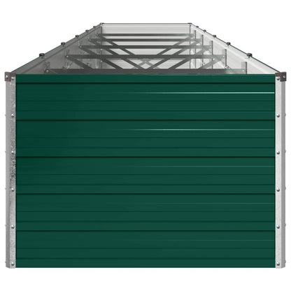 Raised Garden Bed Green 480 x 80 x 55 cm cold-rolled steeel