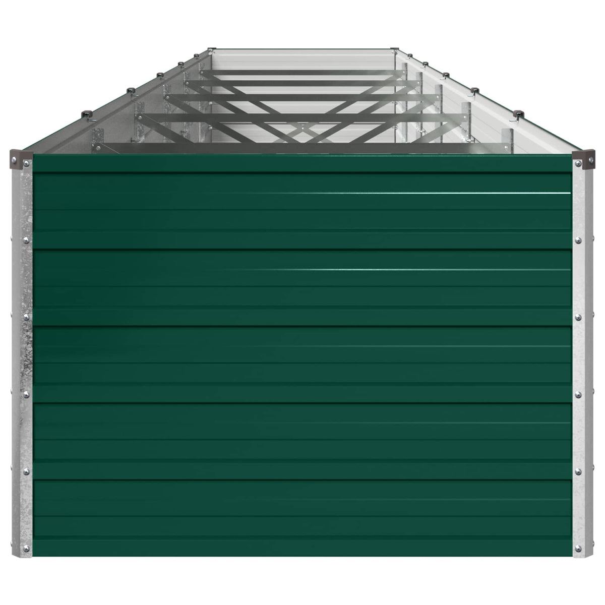 Raised Garden Bed Green 480 x 80 x 55 cm cold-rolled steeel