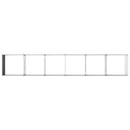 Raised Garden Bed Brown 480 x 80 x 55 cm cold-rolled steel