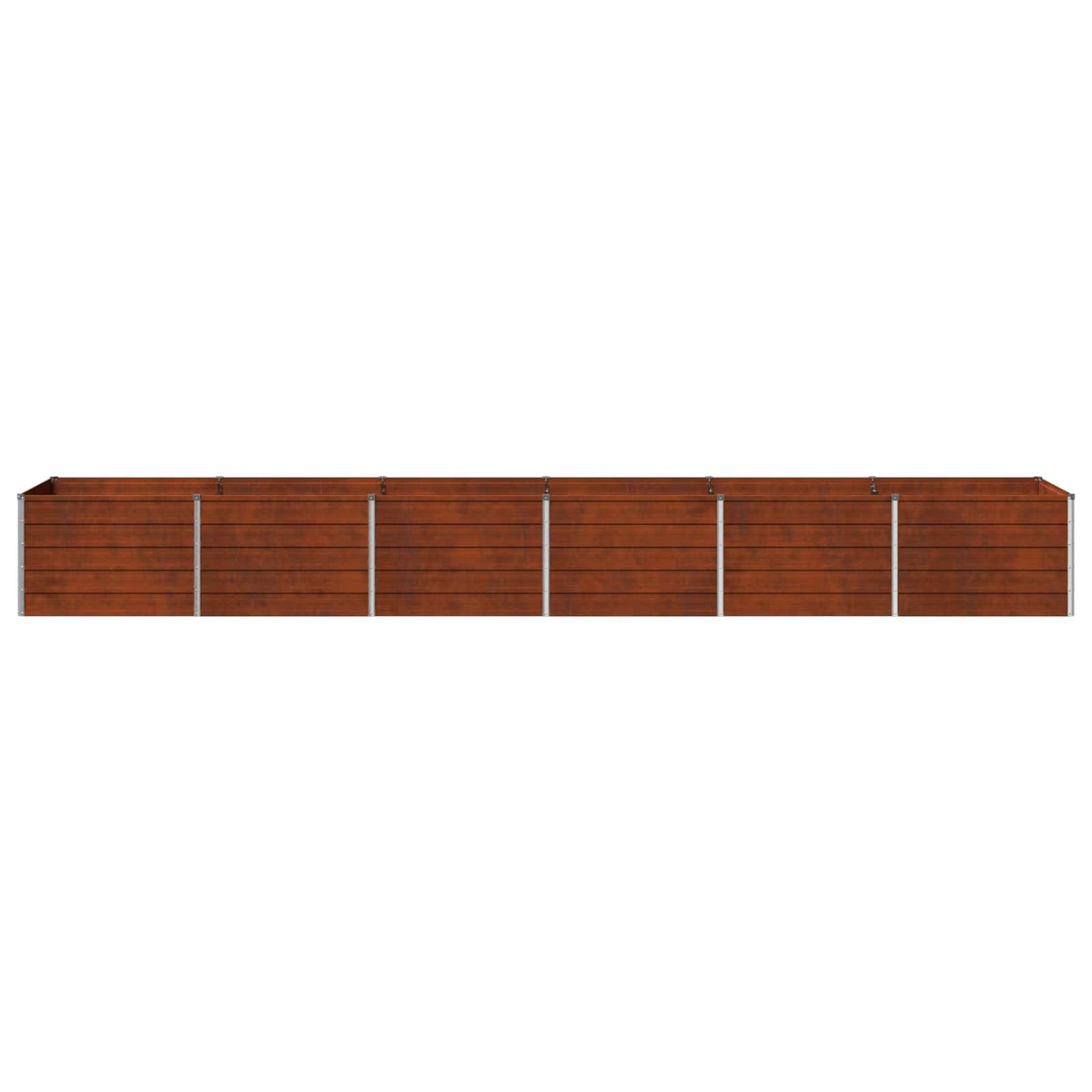 Raised Garden Bed Rusty 480 x 80 x 55 cm corton