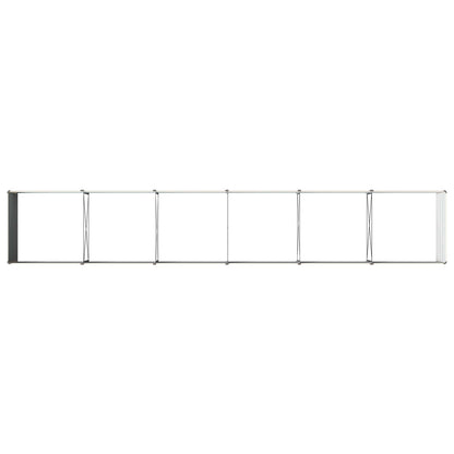 Raised Garden Bed Ivory 480 x 80 x 55 cm cold-rolled steel