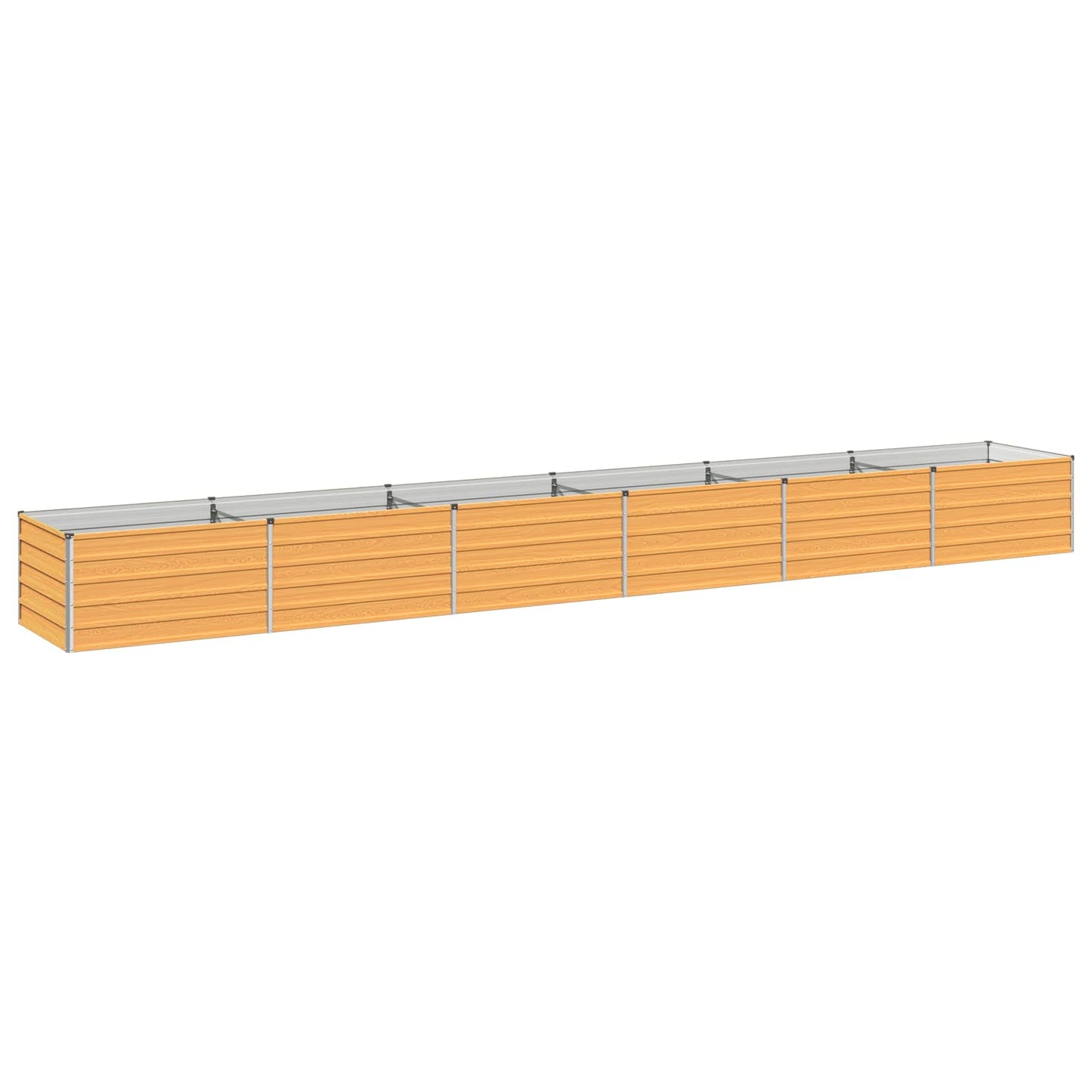 Raised Garden Bed Natural 600 x 80 x 55 cm cold-rolled steel