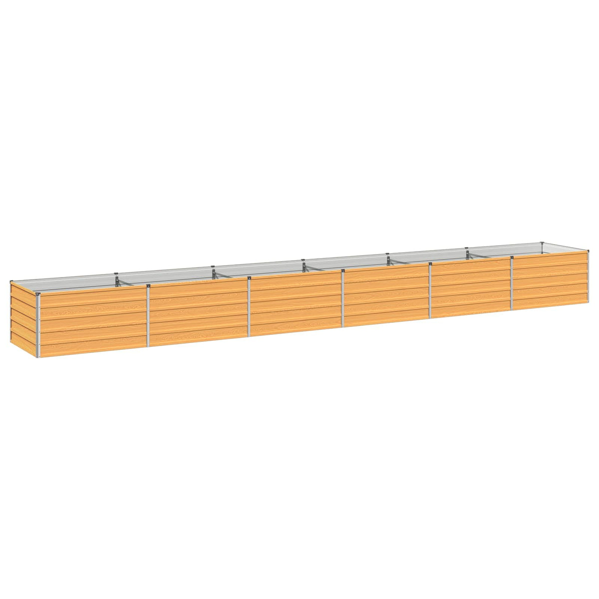 Raised Garden Bed Natural 600 x 80 x 55 cm cold-rolled steel