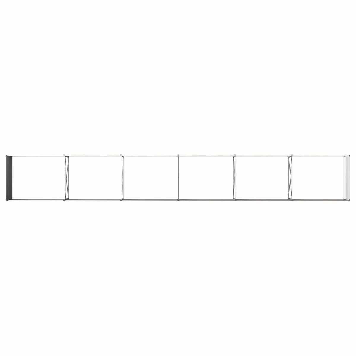 Raised Garden Bed Black 600 x 80 x 55 cm cold-rolled steel