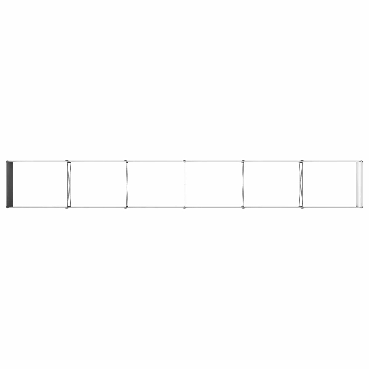 Raised Garden Bed Grey 600 x 80 x 55 cm cold-rolled steel