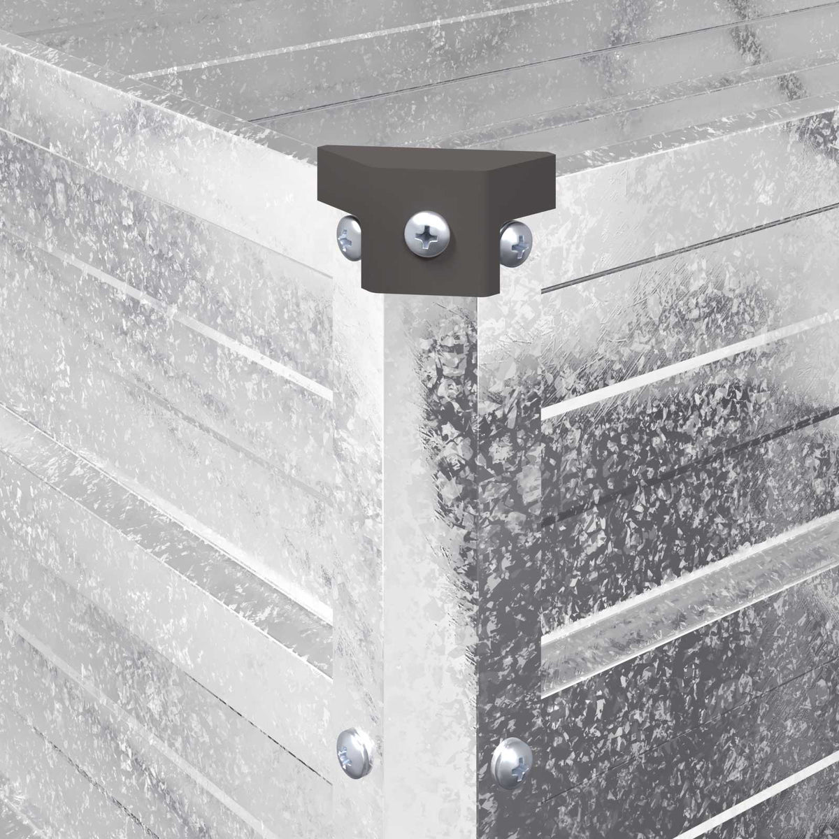Raised Garden Bed Silver 600 x 80 x 55 cm galvanized