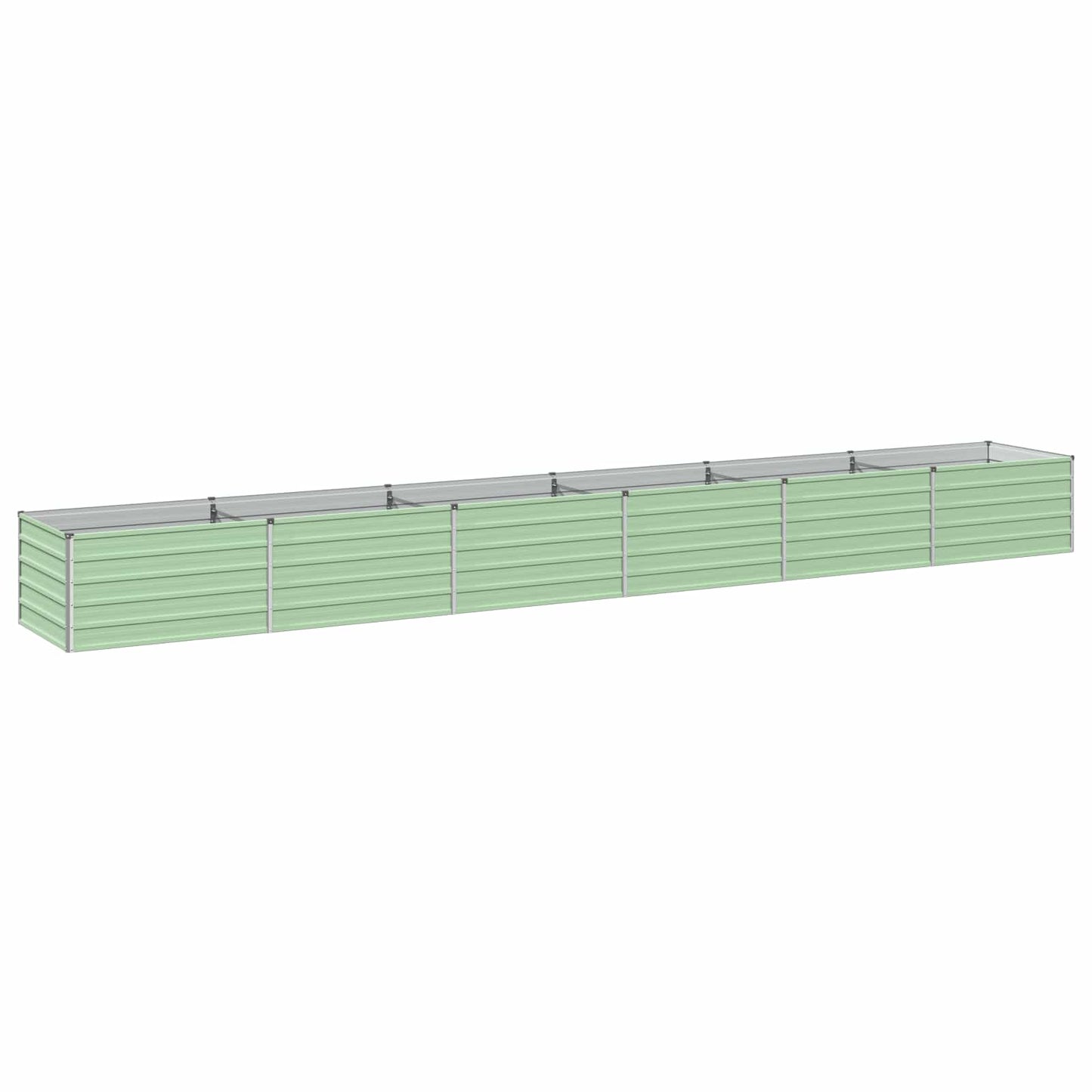 Raised Garden Bed Pastel Green 600 x 80 x 55 cm
