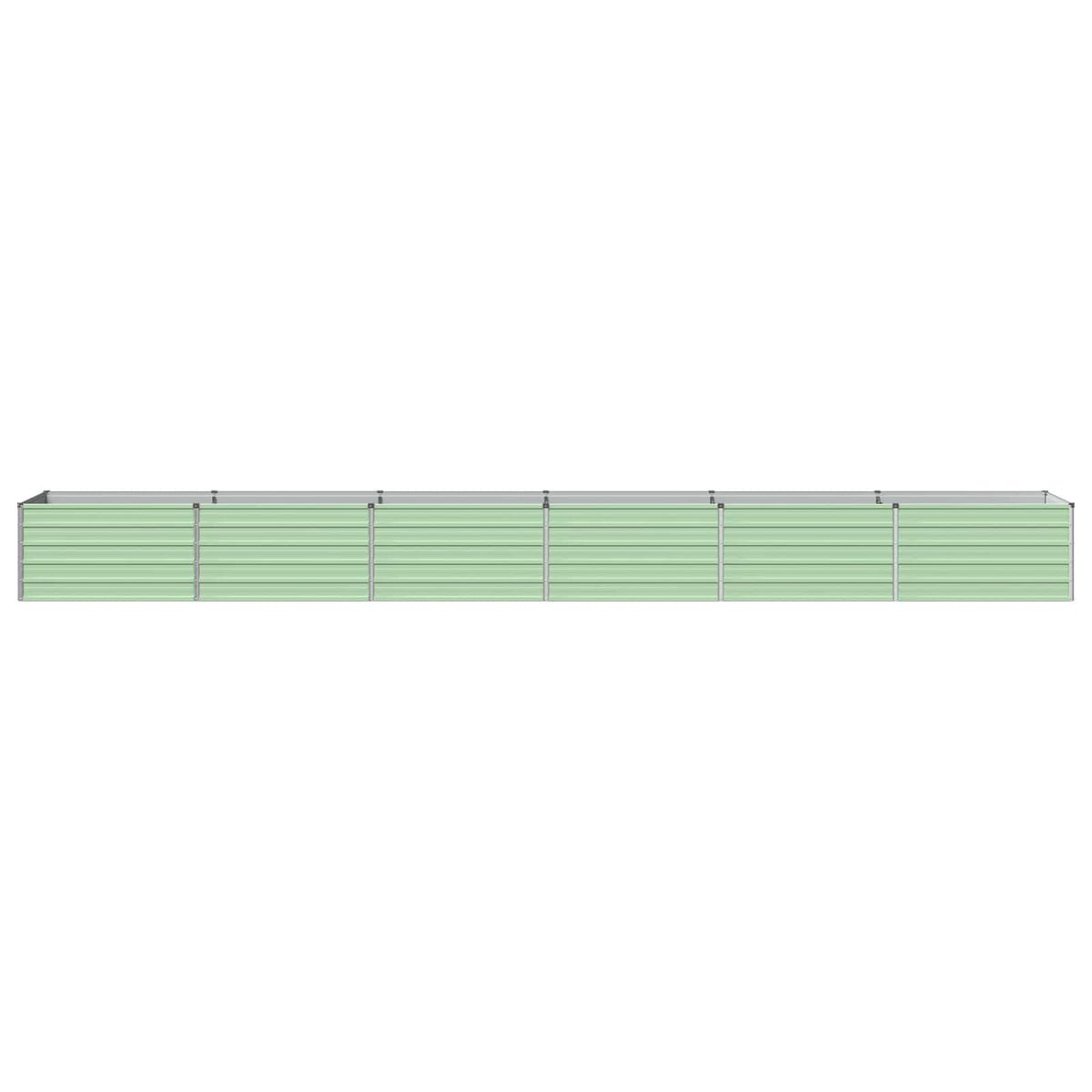Raised Garden Bed Pastel Green 600 x 80 x 55 cm