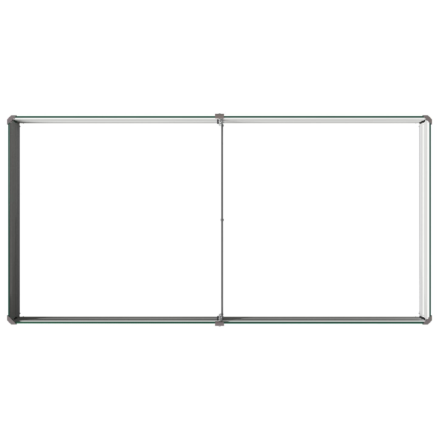 Raised Garden Bed Green 160 x 80 x 24 cm cold-rolled steeel