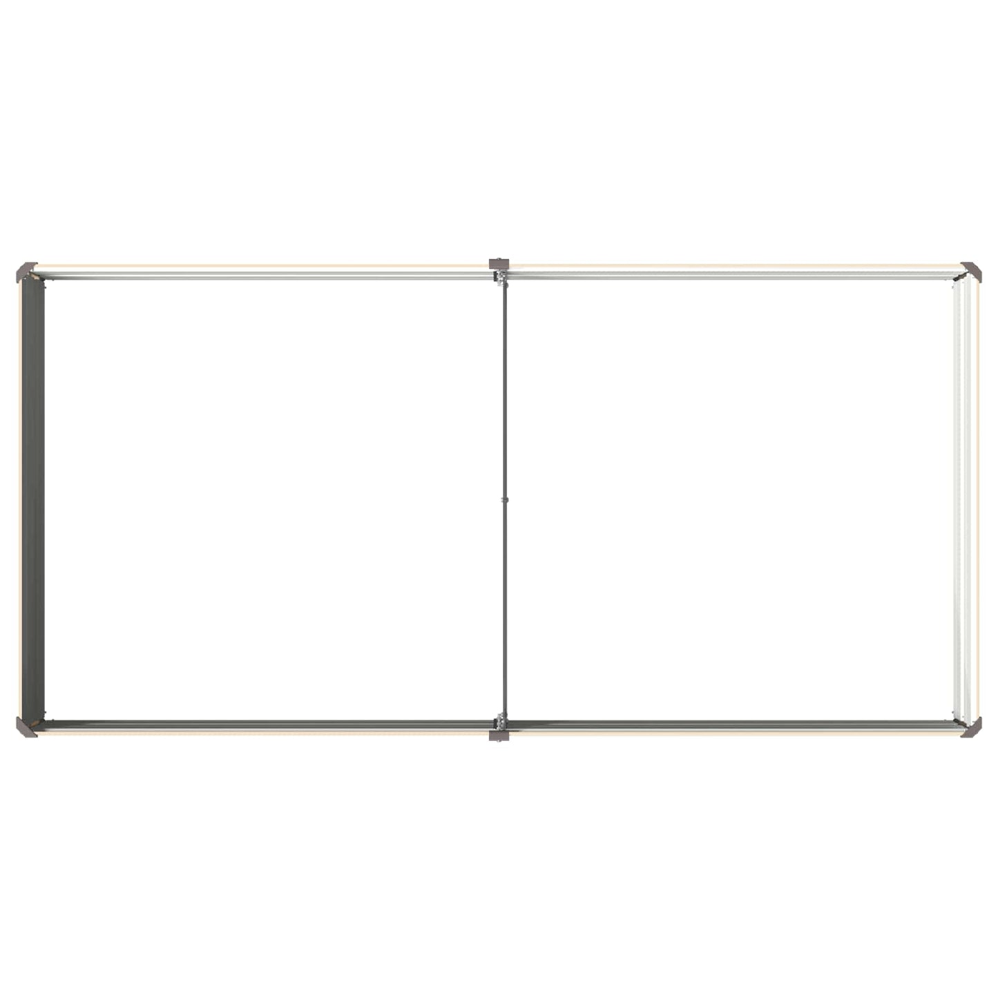 Raised Garden Bed Ivory 160 x 80 x 24 cm cold-rolled steel