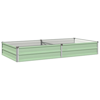 Raised Garden Bed Pastel Green 160 x 80 x 24 cm