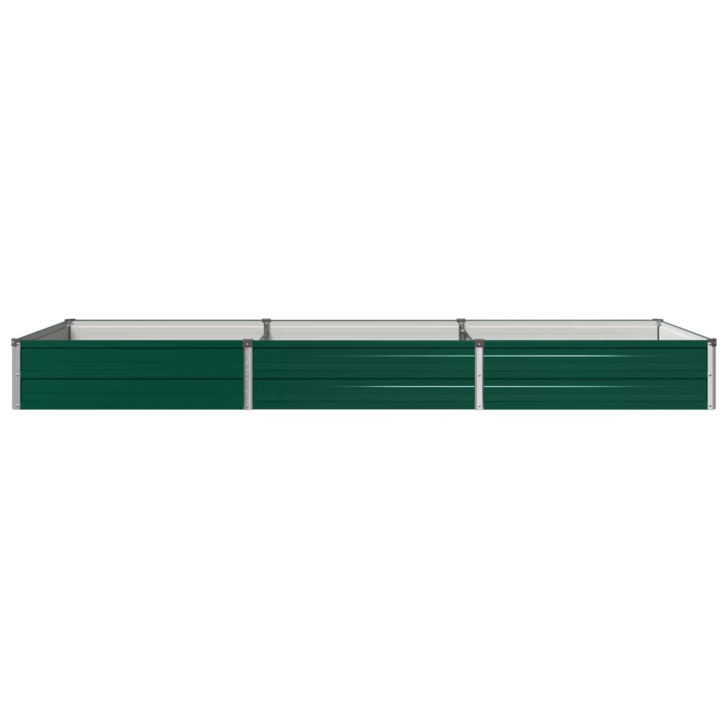 Raised Garden Bed Green 240 x 80 x 24 cm cold-rolled steeel