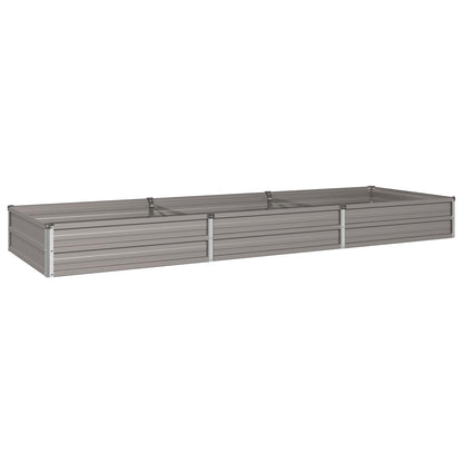 Raised Garden Bed Rusty 240 x 80 x 24 cm corton