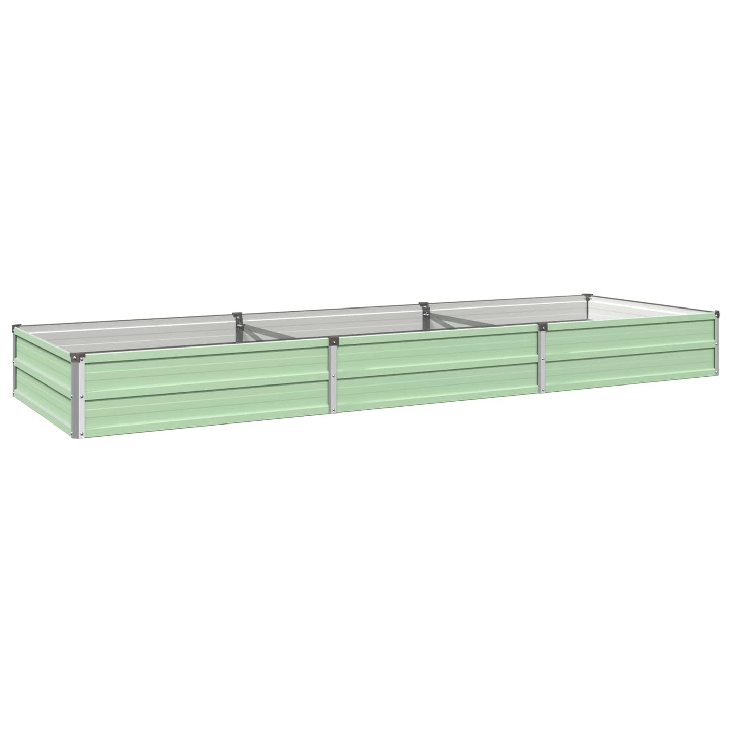 Raised Garden Bed Pastel Green 240 x 80 x 24 cm