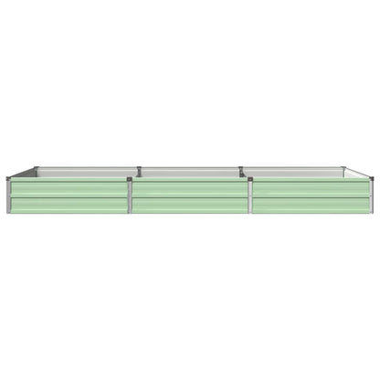 Raised Garden Bed Pastel Green 240 x 80 x 24 cm
