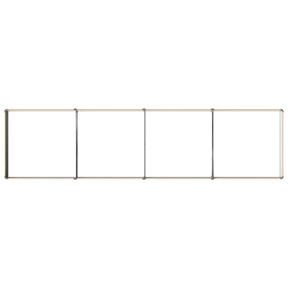 Raised Garden Bed Natural 320 x 80 x 24 cm cold-rolled steel