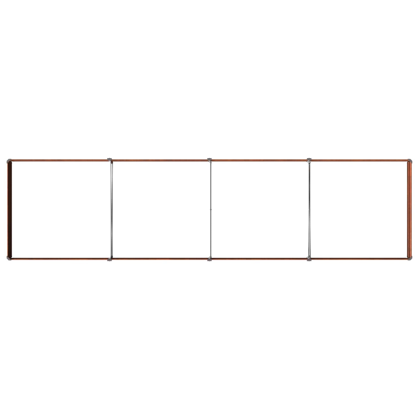 Raised Garden Bed Rusty 320 x 80 x 24 cm corton