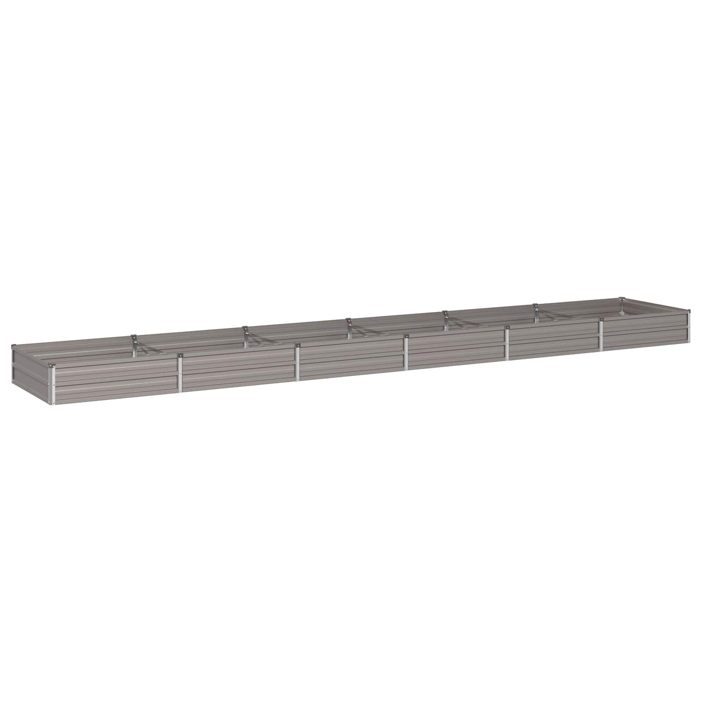 Raised Garden Bed Rusty 480 x 80 x 24 cm corton