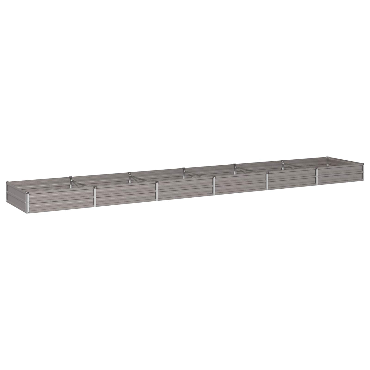 Raised Garden Bed Rusty 480 x 80 x 24 cm corton