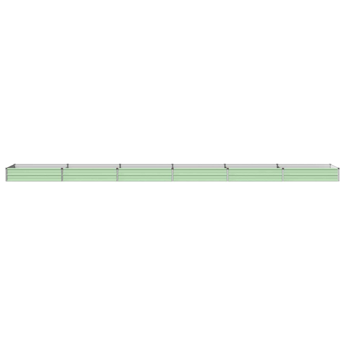 Raised Garden Bed Pastel Green 600 x 80 x 24 cm