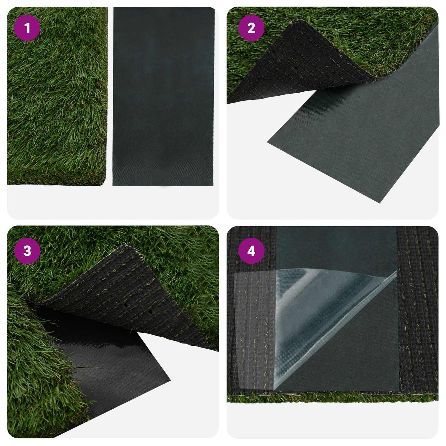 Artificial Grass Tape Self-adhesive Green 20 x 0.15 cm
