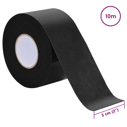 Artificial Grass Tape Self-adhesive Black 5 cm x 10 m