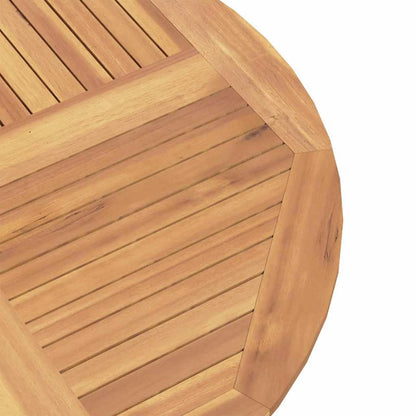 Garden Set 5 pcs Brown Solid Teak Wood