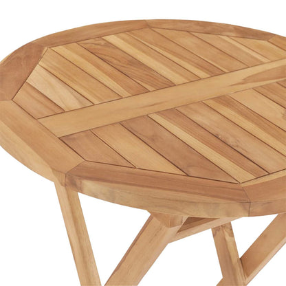 Garden Set 3 pcs Brown Soild Teak Wood