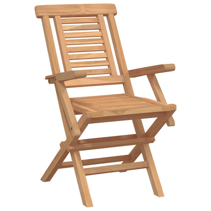 Garden Set 3 pcs Brown Soild Teak Wood