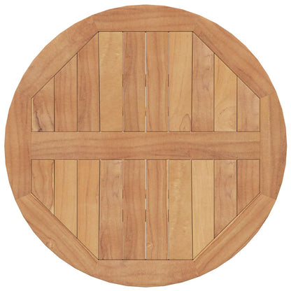Garden Set 5 pcs Brown Soild Teak Wood