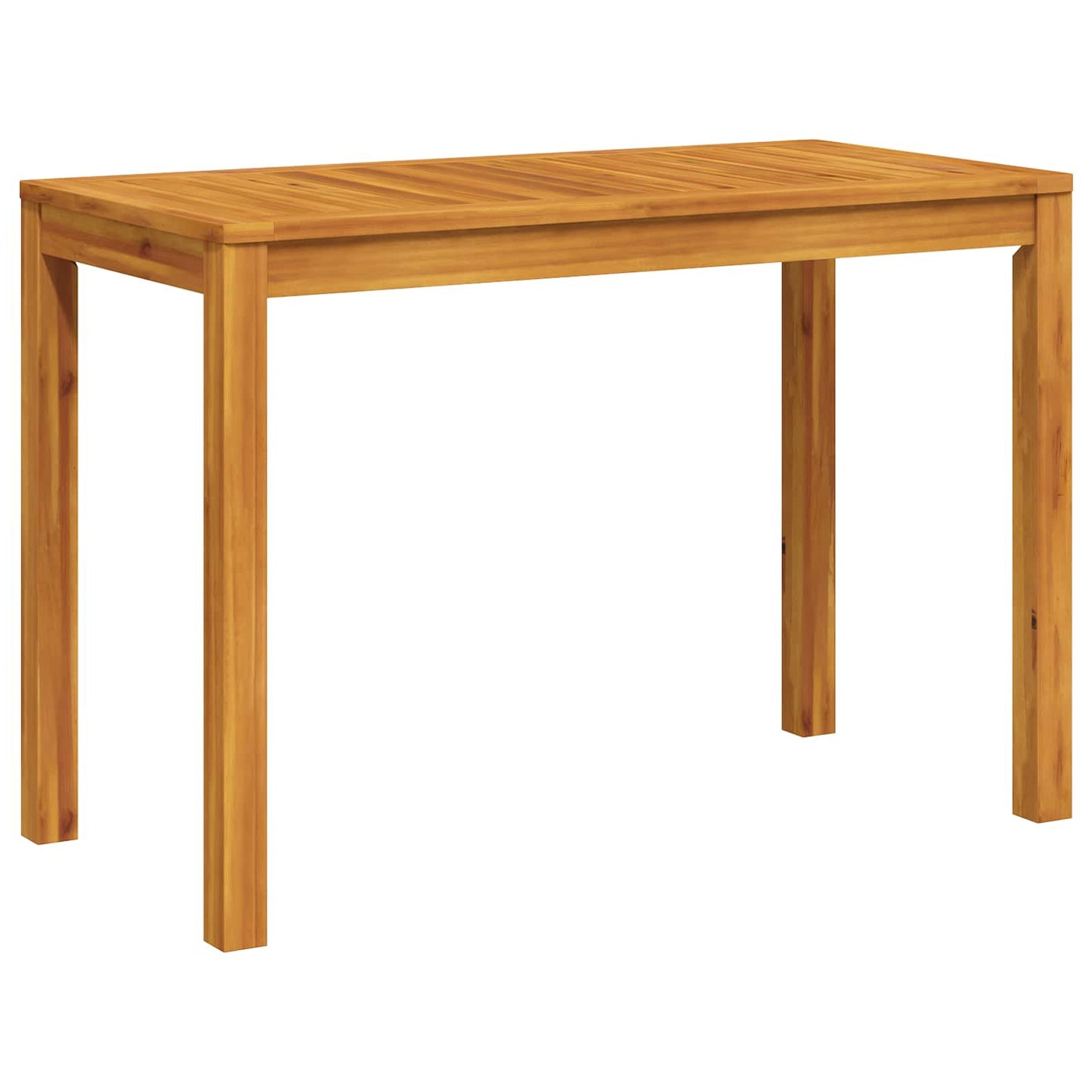 3-Piece Garden Dining Set Natural Solid Acacia Wood