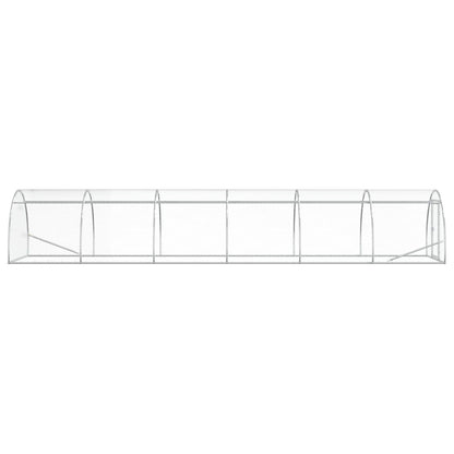 Chicken Coop Silver 600 x 150 x 100 cm Galvanised Steel
