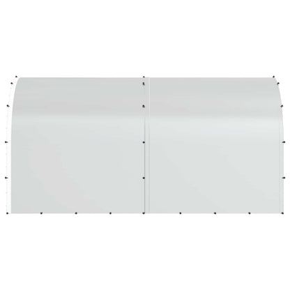 Chicken Coop Silver 400 x 200 x 200 cm Galvanised Steel