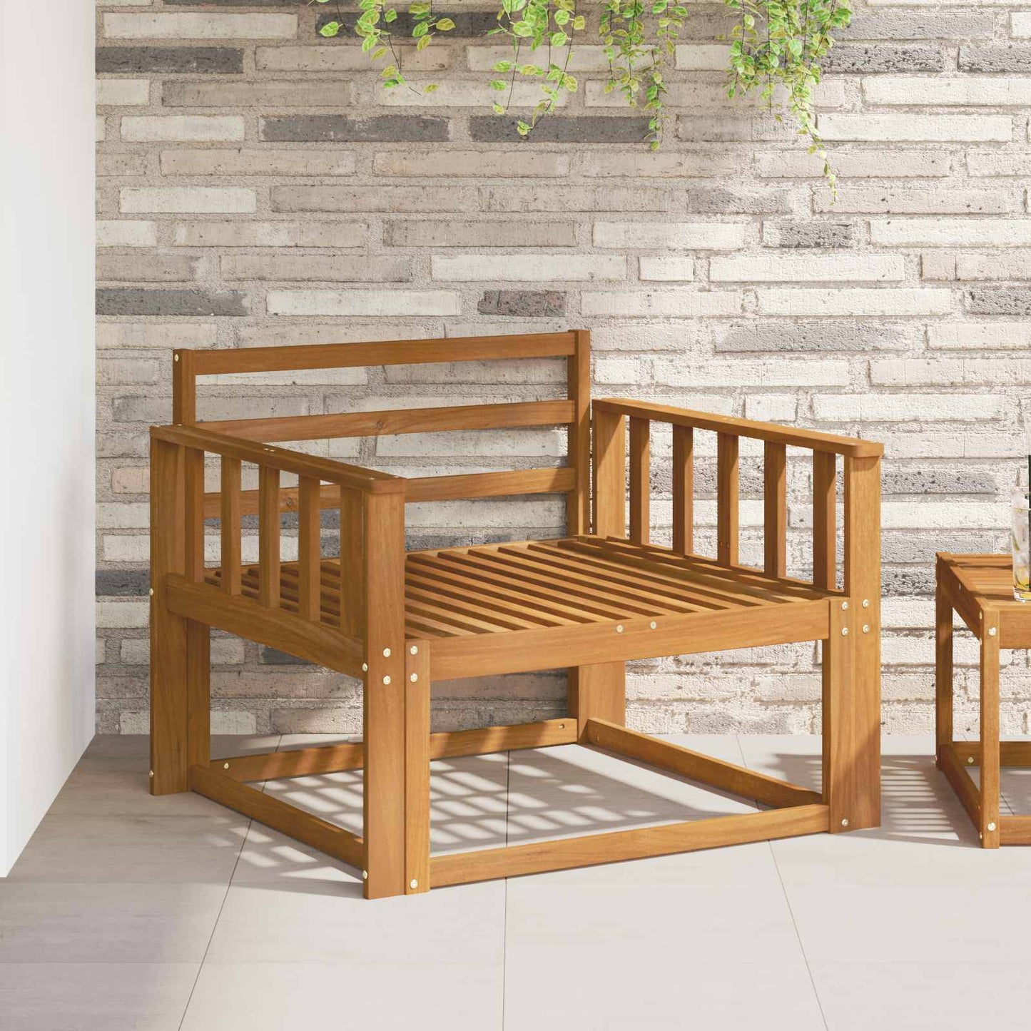 Outdoor Middle Sofa Natural